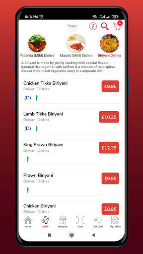 Renu’s Takeaway Screen 3