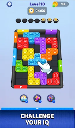 Game screenshot Hexa Block Jam: Color Puzzle mod apk
