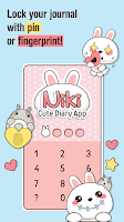 screenshot of Niki: Cute Diary App