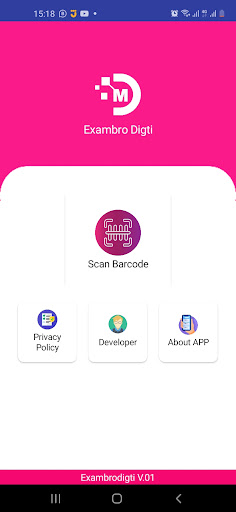 Android application Exambrowser Digti screenshort