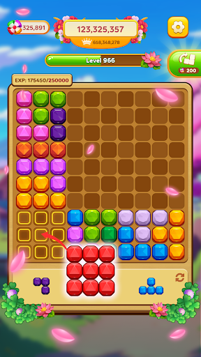 Block Blossom Puzzle Screen 2