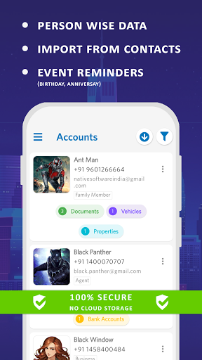 Secure Wallet - Assist-Remind