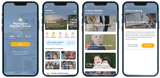 Plantation Baptist Church Screenshot 1 - AppWisp.com