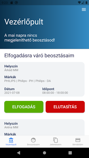 Android application PH-DA Marketing screenshort