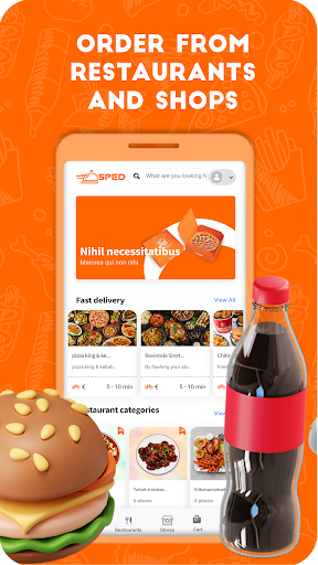 Sped Delivery Food and More