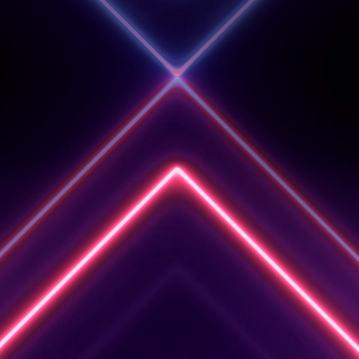 neon abstract wallpaper logo