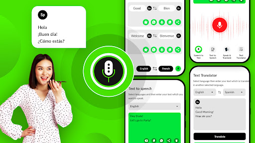 Android application Speech To Text for WhatsApp screenshort