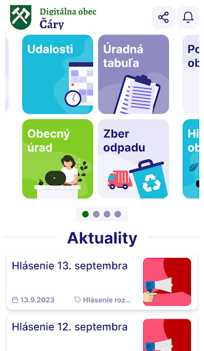 Android application Čáry screenshort
