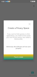 Calculator & privacy space