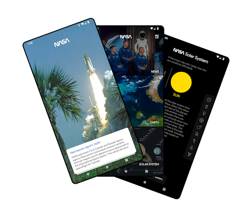 Android application Spacewalk (Beta) screenshort