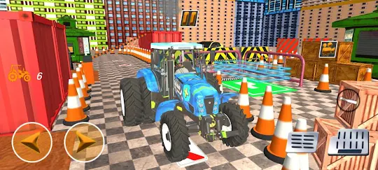 Tractor Trolley Driving Games
