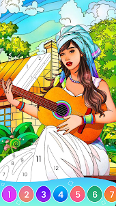 Color by Number Coloring Games