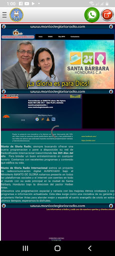 Manto de Gloria Radio