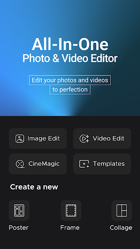 Android application MyZesty - Photo & Video Editor screenshort