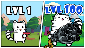 Game screenshot Cat shoot war: offline games mod apk