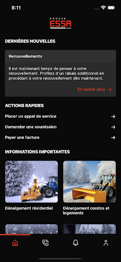 Android application Groupe Essa screenshort
