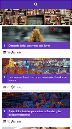 Gimnasia facial - Tips Screen 2