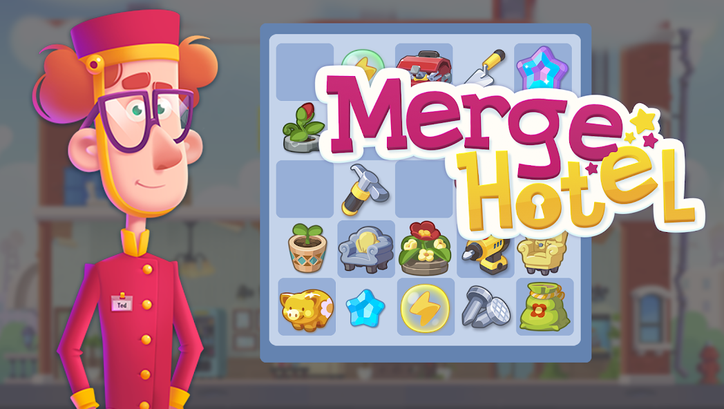 Merge Hotel: Family Story 19.3 APK + Mod (Unlimited money) إلى عن على ذكري المظهر