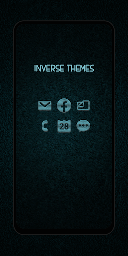 Blue Paper Icon Pack Screen 3