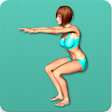 Brazilian buttock workout - Butt, Hips exercises icon