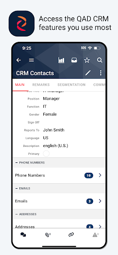 QAD Adaptive ERP Screen 3