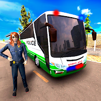 Ultimate US Police Bus Racing Bus Simulator 2021