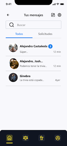 Android application Approbado screenshort