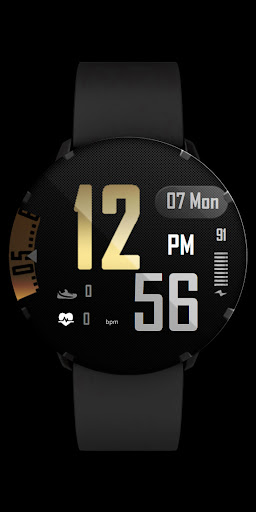 [SSP] Clear Digital Watch Face Screen 2