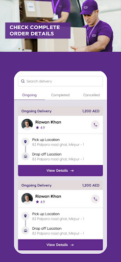 Moover Delivery Screen 3