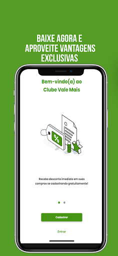 Android application Clube Vale Mais screenshort