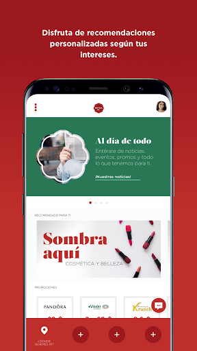 Android application Centro Comercial Artea screenshort