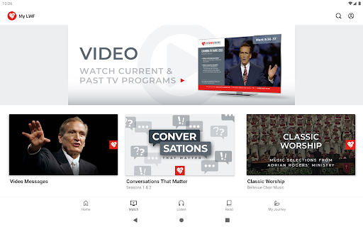 Screenshot of Love Worth Finding Ministries
