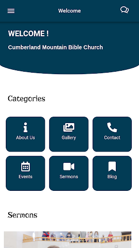 Android application Cumberland Mountain BC screenshort
