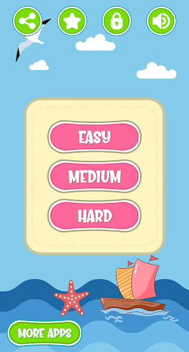 Android application Animals Memory Game For Kids screenshort