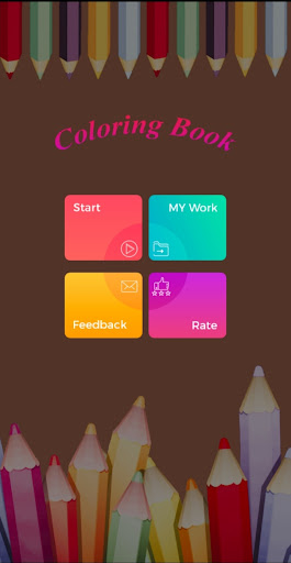 Android application Coloring Alphabet screenshort