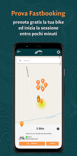 Courmayeur e-Bike Sharing Screen 2