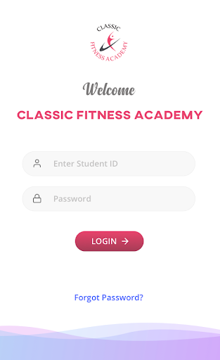 Android application Classic Fitness Exam App screenshort