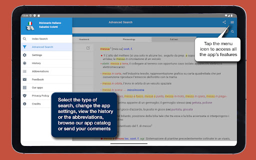 Dizionario Sabatini Coletti screenshot 21