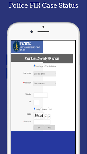 JK Police Case Status Check