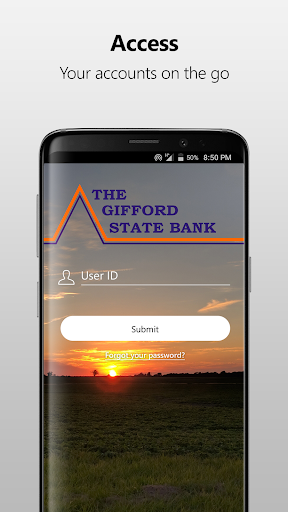 Android application Gifford State Bank screenshort