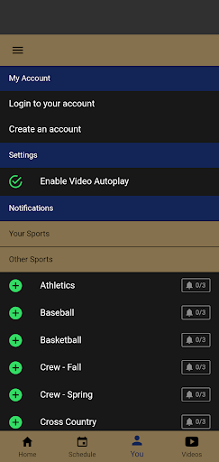 SJJ Athletics Screen 3