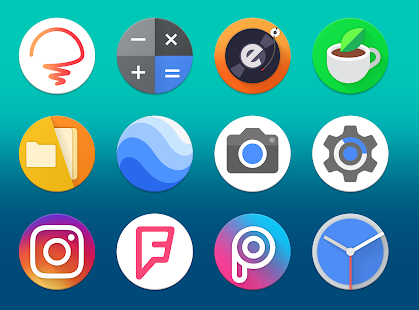 Pireo - Pixel/Pie Icon Pack Tangkapan layar