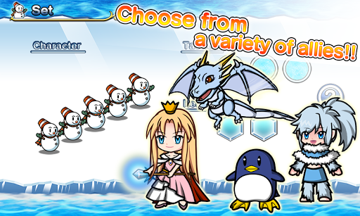 SNOW WORLDEasy defense action