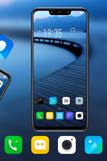 Nature theme Sea plank road  V9 Pro