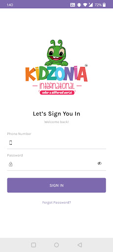 Android application KIPS Parent screenshort