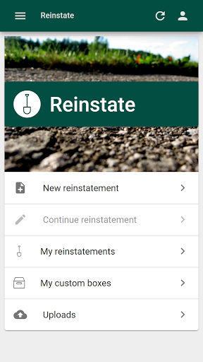Android application Reinstate screenshort