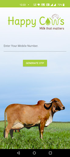 Android application Happy Cows A2 Milk screenshort