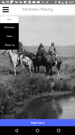 Android application Montana Timeline screenshort