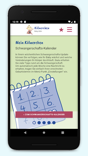 Android application Kölnerchen Baby App screenshort
