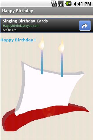 Happy Birthday Screen 3